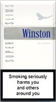 Winston Super Slims Silver 100's