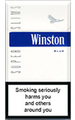 Winston Super Slims Blue 100's